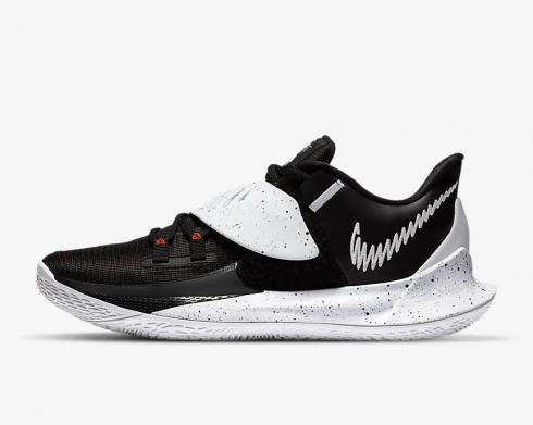 Nike Zoom Kyrie Low 3 Team Black White Metallic Silver CW6228-003
