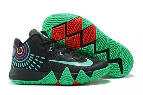 Nike Zoom Kyrie 4 Men Basketball Shoes Black Green New