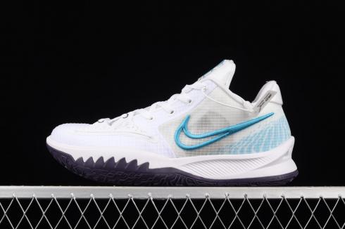 Nike Zoom Kyrie Low 4 EP White Dark Raisin Laser Blue CZ0105-100