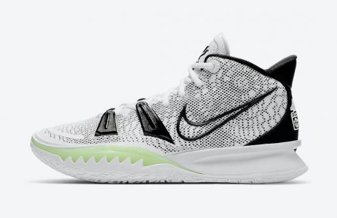 Nike Zoom Kyrie 7 EF Hip-Hop White Black Glow Hyper Royal CQ9327-100
