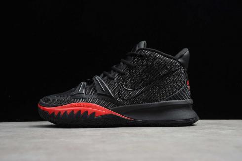 Nike Zoom Kyrie 7 EP Black Red Basketball Shoes CQ9327-001