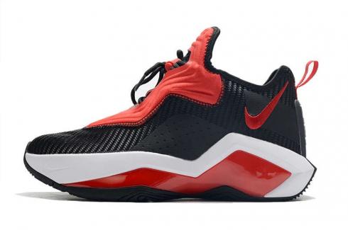 2020 Nike Lebron Soldier XIV 14 James EP Black White Red Basketball Shoes CK6047-016