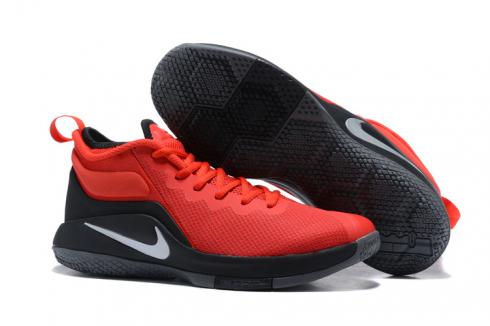 Nike Zoom Witness II 2 Men Basketball Shoes Red Black White