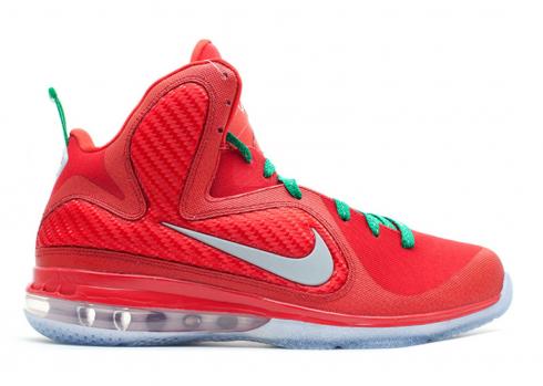 Lebron 9 Christmas Lucky Sport Silver Red Reflect White 469764-602