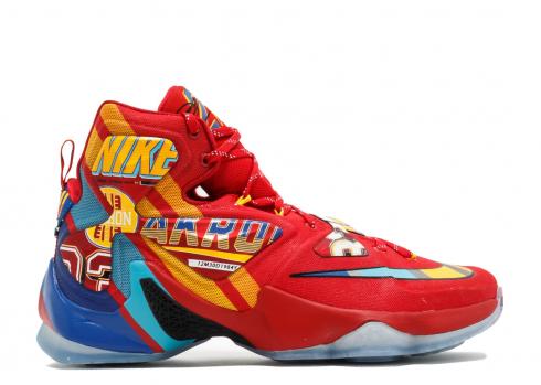 Lebron 13 Universty Red Multi Color 843801-696