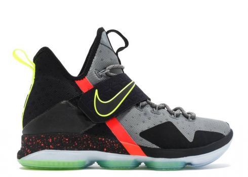Nike Lebron 14 Out Of Nowhere Volt Black Grey Cool 852406-001