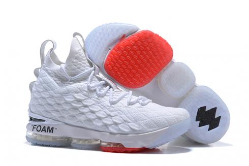 Nike Zoom Lebron XV 15 Men Basketball Shoes White Special
