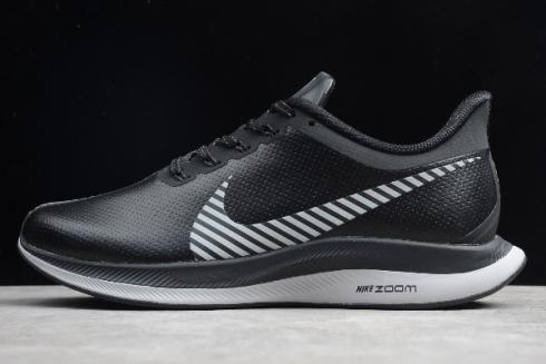 2020 Nike Air Zoom Pegasus 35 SHIELD Black White Mens Size BQ3290 001