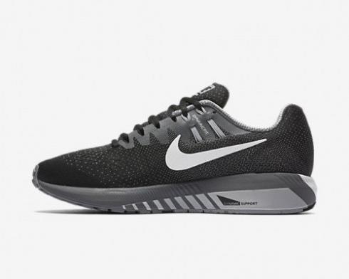 Nike Air Zoom Structure 20 Black White Cool Grey Mens Shoes 849576-003