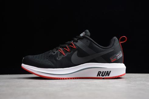 Nike Zoom Structure 15 Black Red 615588-005