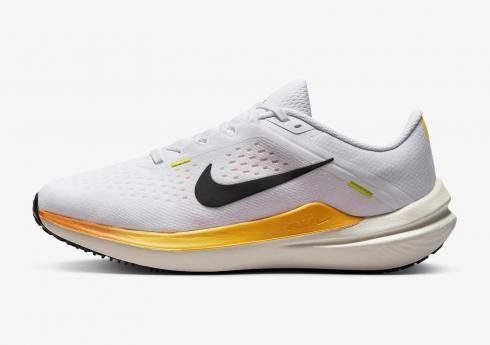 Nike Air Winflo 10 White Black Citron Pulse Vivid Orange DV4023-101