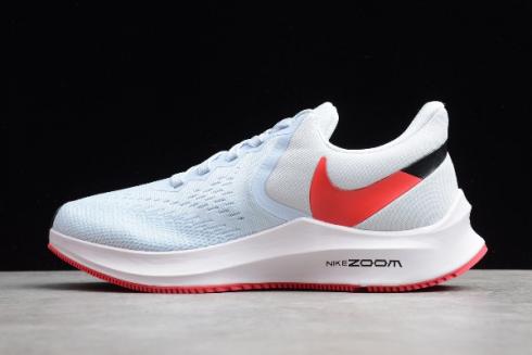 2020 Wmns Nike Zoom Winflo 6 Half Blue Red Orbit Black AQ8228 401