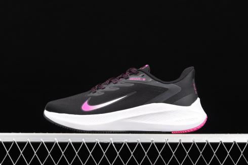 Nike Air Zoom Winflo 7 Dark Smoke Grey Fire Pink White Black CJ0302-001