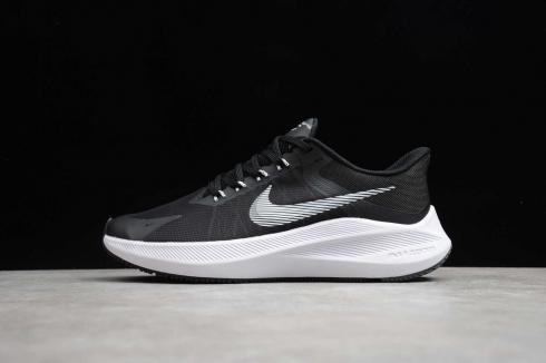 Nike Air Zoom Winflo 8 Black White Running Shoes CW3419-731