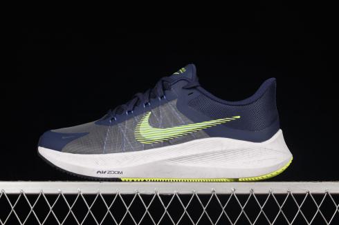 Nike Zoom Winflo 8 Midnight Navy Volt White Hyper Royal CW3419-401