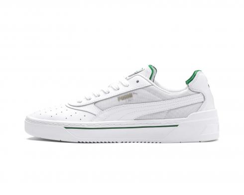 PUMA Cali Philippines White Amazon Green Mens Casual Shoes 369337-02