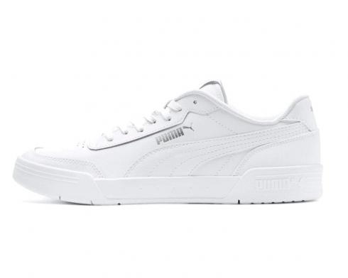 Puma Caracal White Silver Unisex Casual Shoes 369863-02