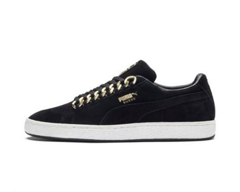 Puma Classic X Chain Black Suede Lace Up Sneakers Mens Shoes 367391-03