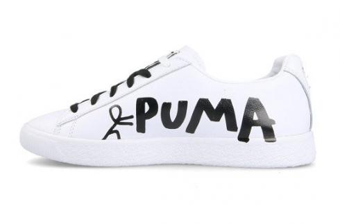 Puma Shantell Martin x Clyde Hand Drawn Scribble White Black 365894-01