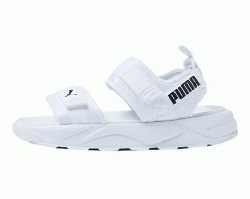 Puma Unisex Plain Sport Sandals Flipflop Blac Casual Shoes 374862-01