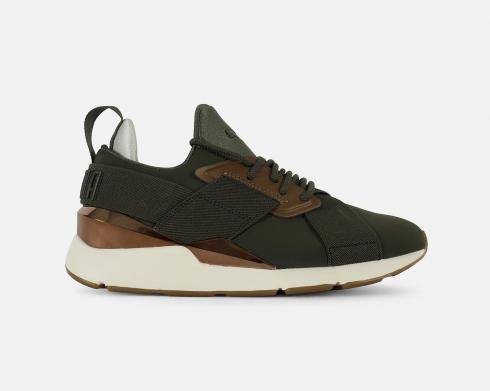 Puma Wmns Muse Metal Satin EP Forest Night Bronze 367047-02