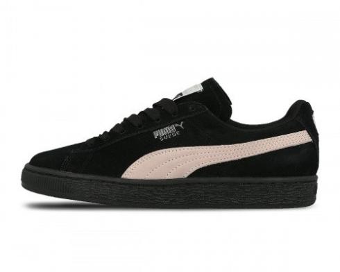 Puma Wmns Suede Classic Black Pearl Womens Shoes Sneakers 355462-66