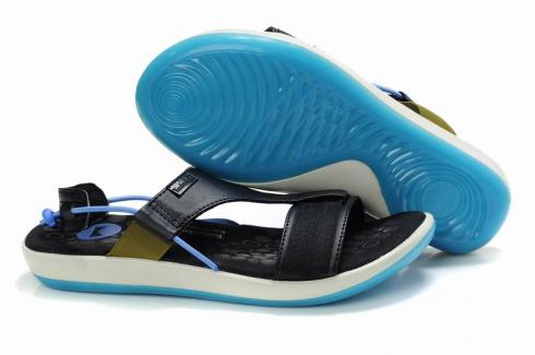 Black Blue Timberland Sport Sandal Boots Women