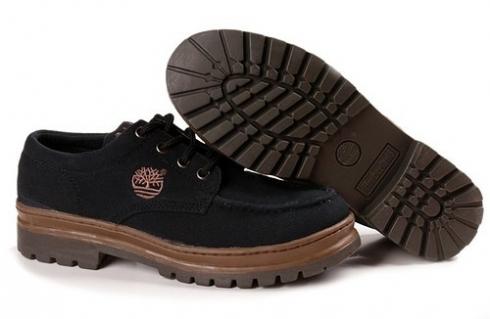 Mens Timberland Classic 4-eye Handsewn Shoes Dark Brown