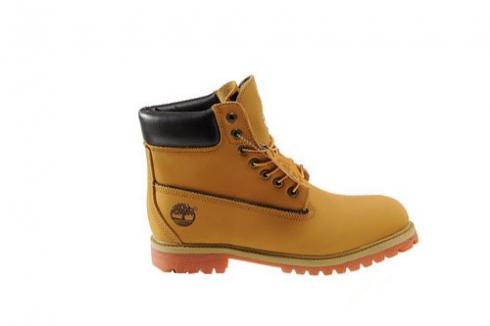 Timberland 6-inch Premium Boots For Men Wheat Black