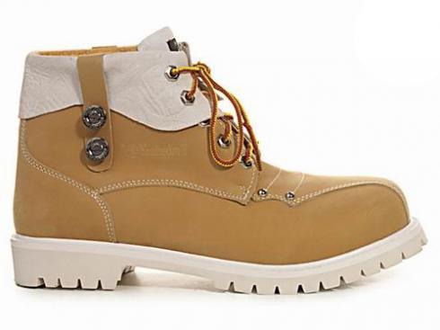 Timberland 6-inch Premium Scuff Proof Boots Wheat White Mens