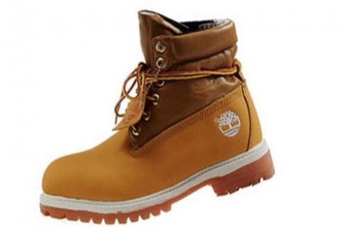 Timberland For Men Wheat Roll-top Boots
