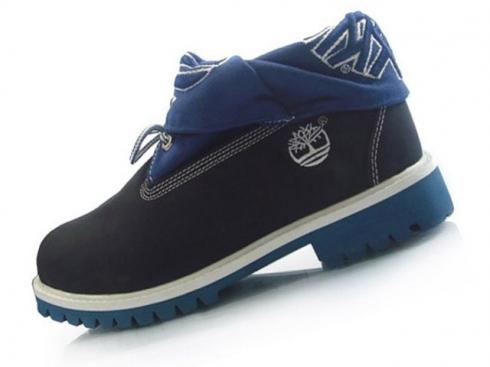 Timberland Roll-top Boots For Men Blue White Black