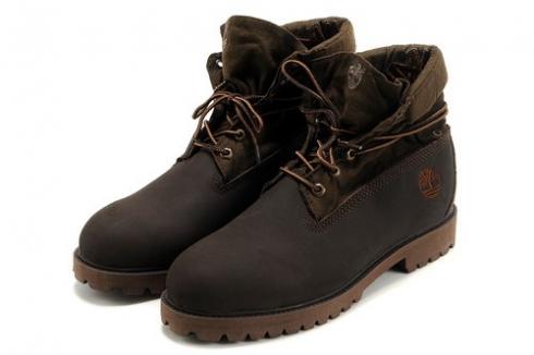 Timberland Roll-top Boots For Women Dark Brown