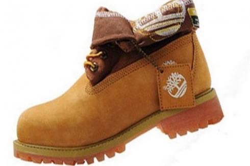 Wheat Brown Timberland Roll-top Boots For Men