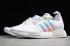 Adidas NMD R1 White Multi-Color Running Shoes FY9666