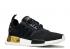 Adidas Womens Nmd r1 Black Gold Metallic Core EG6702