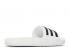 Adidas Adilette Boost Slides White Black Stripes Core Cloud FY8155