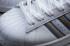 Adidas Originals Superstar Footwear White Blue Gold Metallic Shoes CG0619