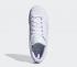 Adidas Originals Superstar J Cloud White Purple Shoes CG6612