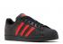 Adidas Superstar Core Black Vivid Red GZ3739