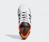 Adidas Superstar J Cloud White Core Black Orange Shoes FV3685