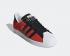 Adidas Superstar Red Core Black Cloud White Shoes FU9522
