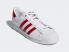 Adidas Superstar Velcro White Red Running Shoes FY3117