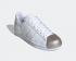 Adidas Wmns Originals Superstar Cloud White Copper Metallic Shoes FX4748