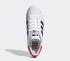 Run DMC x Adidas Superstar 50th Anniversary Cloud White Core Black Hi-Res Red FX7616