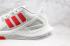 Adidas Ultra Boost 2021 Cloud White University Red Shoes FW4819