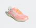 Adidas 4D Run 1.0 Cloud White Signal Coral Running Shoes FW6838