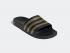Adidas Adilette Aqua Slides Core Black Gold Metallic EG1758