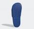 Adidas Adilette Comfort Slides Core Black Royal Blue FW7255