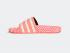 Adidas Adilette Comfort Slides Signal Pink Cloud White Core Black FY1593